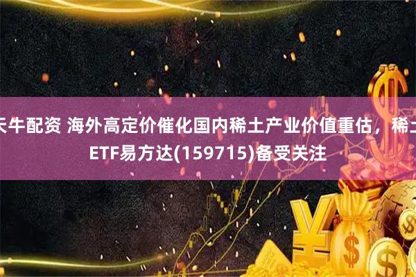 天牛配资 海外高定价催化国内稀土产业价值重估，稀土ETF易方达(159715)备受关注