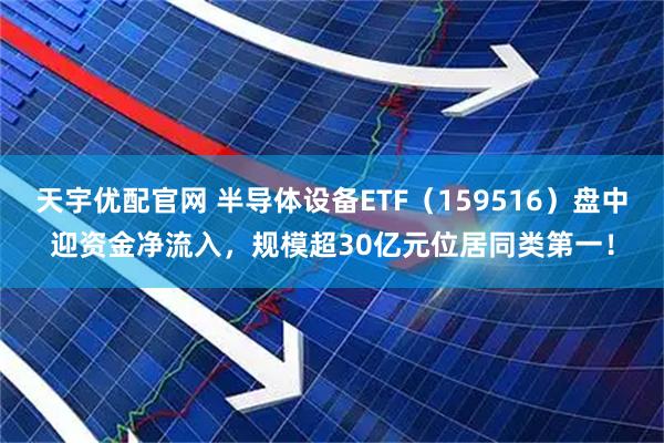 天宇优配官网 半导体设备ETF（159516）盘中迎资金净流入，规模超30亿元位居同类第一！